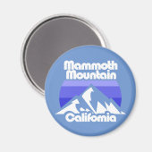 Mammoth Mountain Californië Magneet (Voorkant / Achterkant)