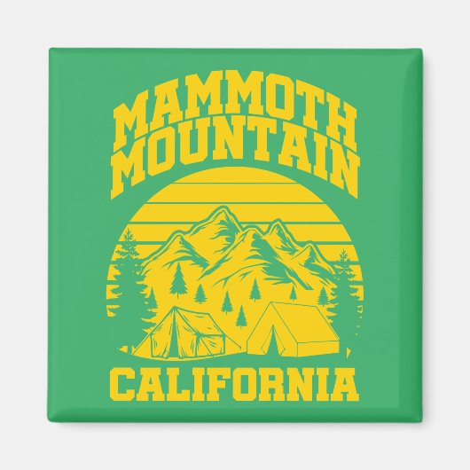 Mammoth Mountain, Californië Magneet (Voorkant)