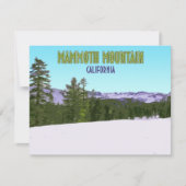 Mammoth Mountain Ski Resort California  (Voorkant)