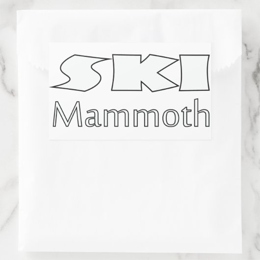 Mammoth Mountain Sticker (Tas)