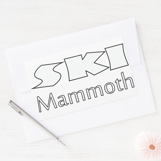Mammoth Mountain Sticker (Envelop)