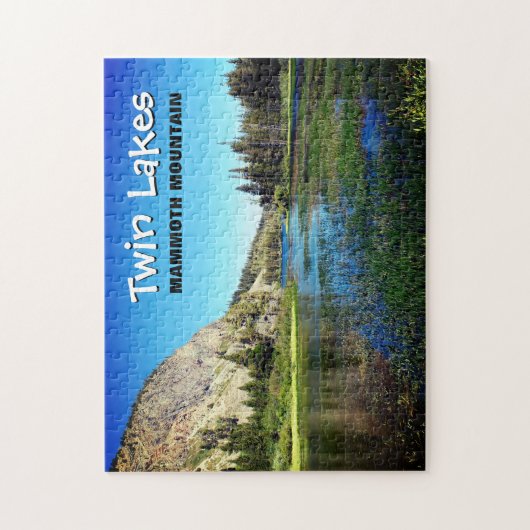 Mammoth Mountain Twin Lakes Puzzle Legpuzzel (Verticaal)