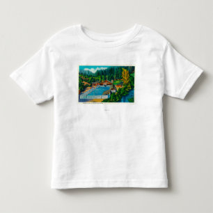 Mammoth Pool op Sol Duc Hot Springs Kinder Shirts
