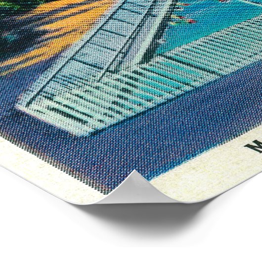 Mammoth Pool op Sol Duc Hot Springs Poster (Hoek)