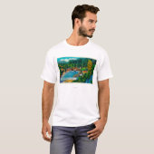 Mammoth Pool op Sol Duc Hot Springs T-shirt (Voorkant volledig)