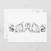 Mammoth Skull Briefkaart (Voorkant / Achterkant)