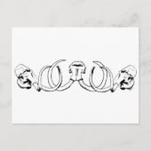 Mammoth Skull Briefkaart (Voorkant)