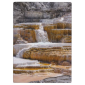 Mammoth Springs Falls Klembord (Achterkant)