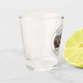 Mammoth Springs in Yellowstone National Park in WY Shot Glas (Links)