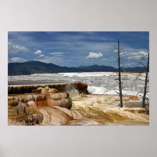 Mammoth Terraces Poster (Voorkant)