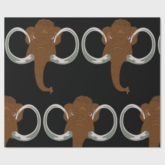 Mammoth Wrapping Paper Cadeaupapier (Vlak)