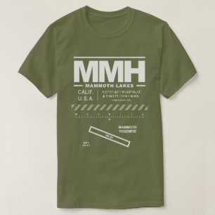 Mammoth Yosemite Airport MMH T-Shirt