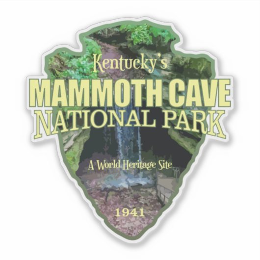 Mammothave (pijlpunt) sticker (Voorkant)