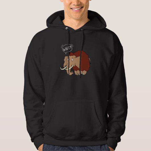 Mammu voor prehistorische fans 3 hoodie (Voorkant)