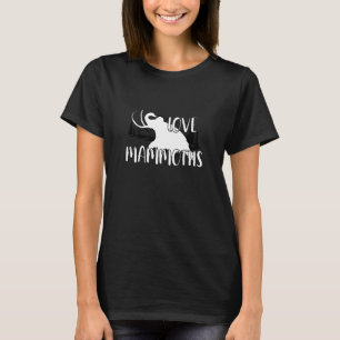 Mammut Stone Age Age Age Ecu Prehistorische 1 T-shirt