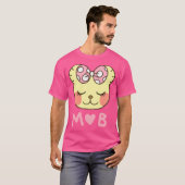 Mammy Beer Chihayafuru met een hart T-shirt (Voorkant volledig)