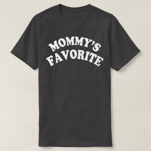 MAMMY'S FAVORIET 1 T-SHIRT (Design voorkant)