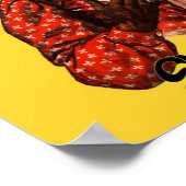 Mammy's kleine Baby houdt van de korte broekkunst Poster (Hoek)