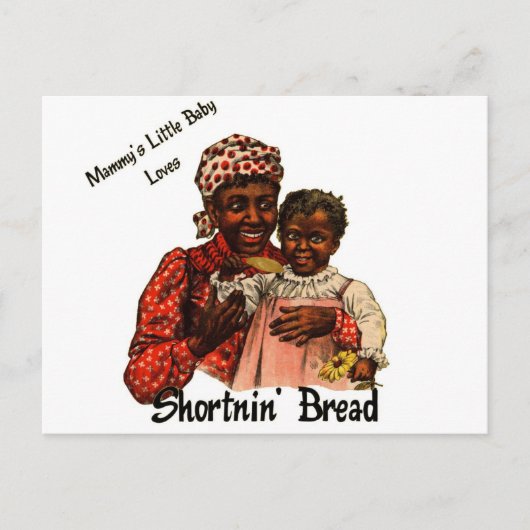 Mammy's kleine Baby houdt van Shortnin' Bread Briefkaart (Voorkant)