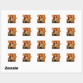 Mammystickers Vierkante Sticker (Vel)