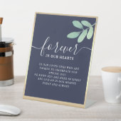 Mamorial Reclamebord Met Voetstuk (Insitu)