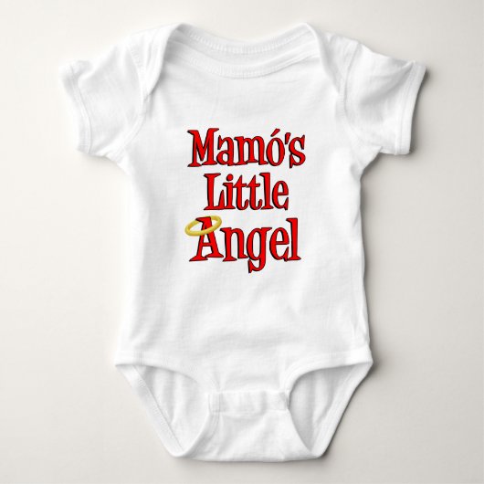 Mamo's Little Angel Romper (Voorkant)