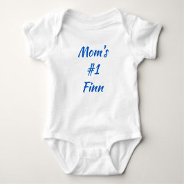 Mam's #1 Finn Fins Baby one-Piece Baby Bodysuit
