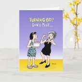 Mam's 60e verjaardag Kaart (Gele Bloem)