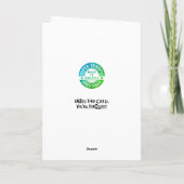 Mam's 60e Wenskaart op de geboorte Kaart (Achterkant)