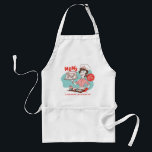 Mam's Bakery Retro Moederdag Apron Standaard Schort<br><div class="desc">Is je moeder een geweldige bakker? Kan ze in een oogwenk een partij heerlijke cupcakes opzwepen? Dan is dit schort voor haar! Gebaseerd op midcentury-stijl illustraties, dit originele ontwerp van Ridge Rooms beschikt over een plek om de info van moeder aan te passen ... vul haar naam in en het...</div>