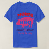 Mam's BBQ Chillin' & Grillin' Funny Moederdag T-shirt (Design voorkant)