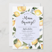 Mam's belangrijkste uitnodiging voor citroenmakree (Voorkant)