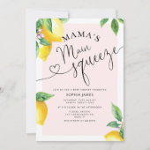 Mam's belangrijkste uitnodiging voor citroenmakree (Voorkant)