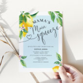 Mam's belangrijkste uitnodiging voor citroenmakree