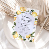 Mam's belangrijkste uitnodiging voor citroenmakree