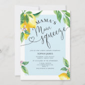 Mam's belangrijkste uitnodiging voor citroenmakree (Voorkant)