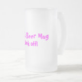 Mam's bier mok (Voorkant rechts)