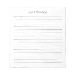 Mam's Brain Dump List Notitieblok