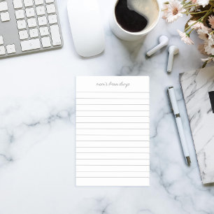 Mam's Brain Dump List Post-it® Notes