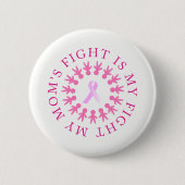 Mam's Button voor borstkanker (Voorkant)