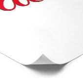 Mam's cafe altijd open poster (Hoek)