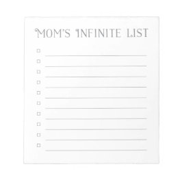 Mam's checklist | Vakken 40 Traanwegpaden Notitieblok