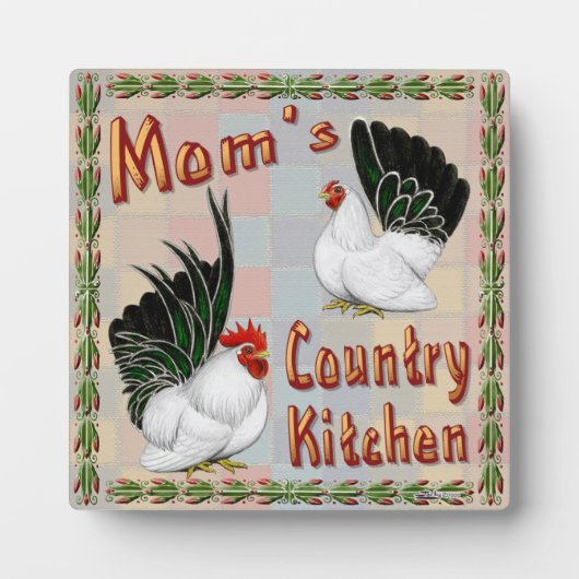 Mam's Country Kitchen Fotoplaat (Voorkant)