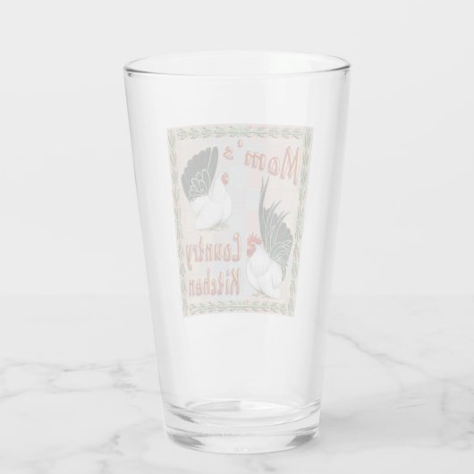 Mam's Country Kitchen Glas (Achterkant)