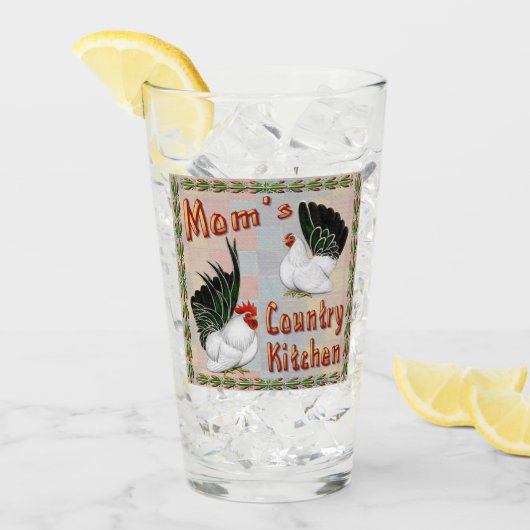 Mam's Country Kitchen Glas (Voorkant ijs)