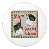 Mam's Country Kitchen Keramische Knop (Voorkant)