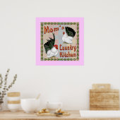 Mam's Country Kitchen Poster (Keuken)