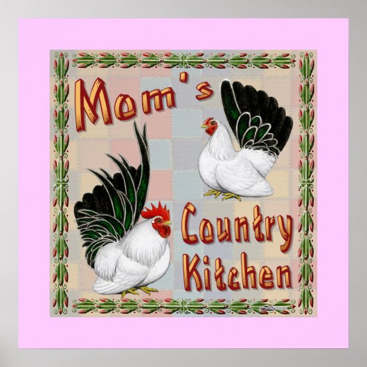 Mam's Country Kitchen Poster (Voorkant)
