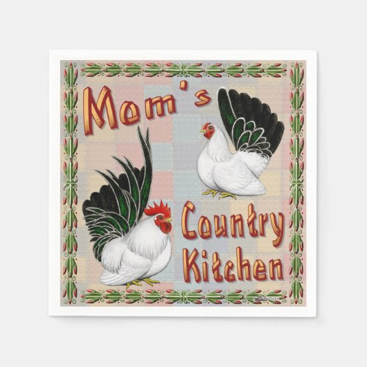 Mam's Country Kitchen Servet (Voorkant)