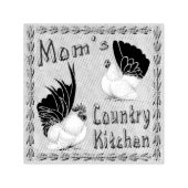 Mam's Country Kitchen Zelfinktende Stempel (Design)